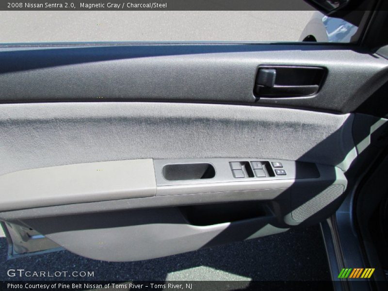 Magnetic Gray / Charcoal/Steel 2008 Nissan Sentra 2.0