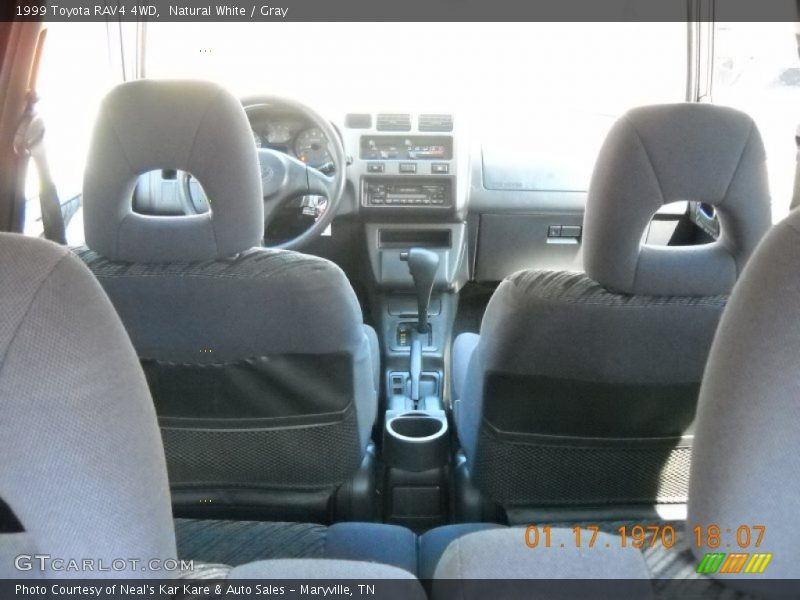 Natural White / Gray 1999 Toyota RAV4 4WD