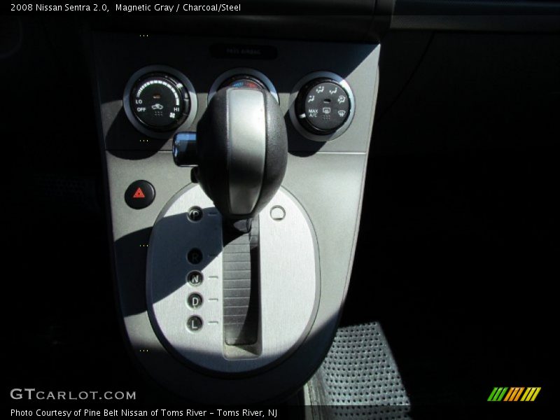 Magnetic Gray / Charcoal/Steel 2008 Nissan Sentra 2.0