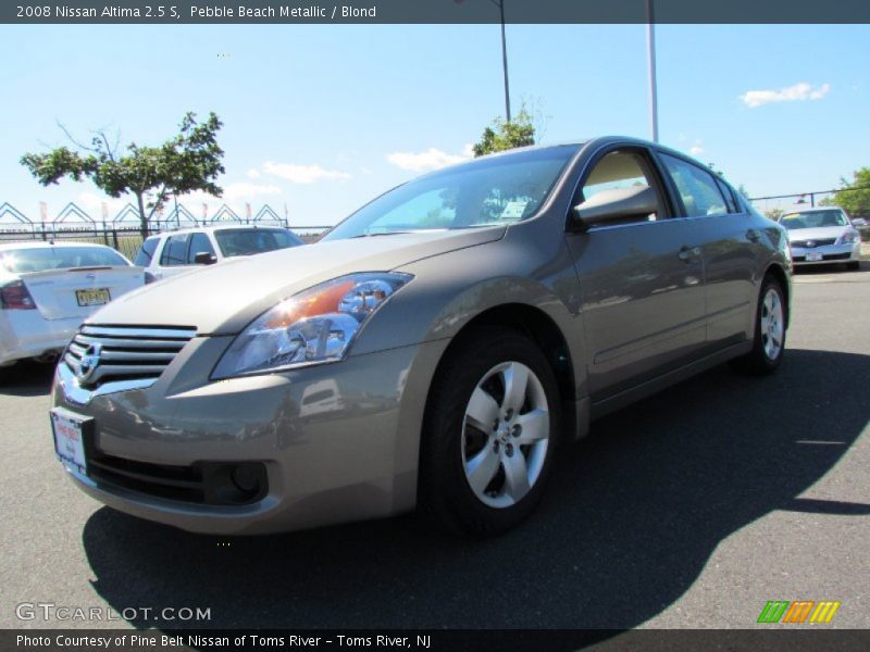 Pebble Beach Metallic / Blond 2008 Nissan Altima 2.5 S