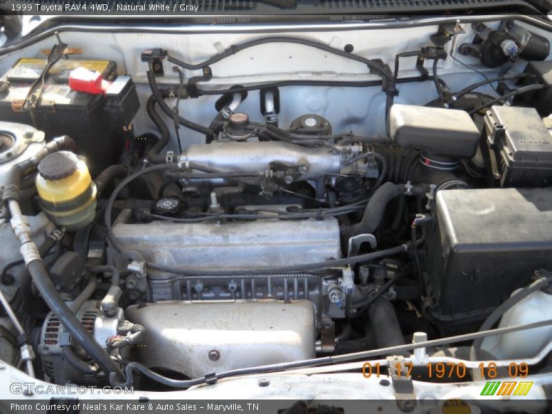  1999 RAV4 4WD Engine - 2.0 Liter DOHC 16-Valve 4 Cylinder