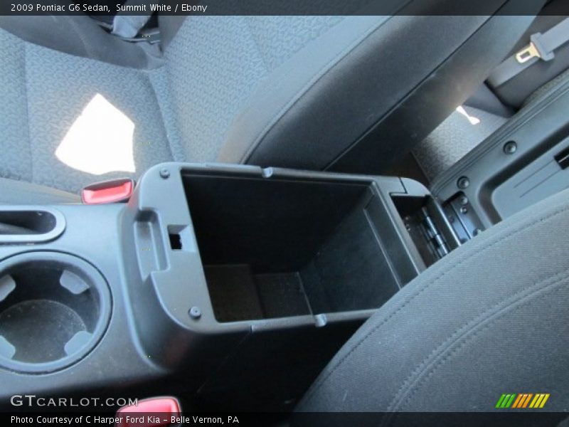 Summit White / Ebony 2009 Pontiac G6 Sedan