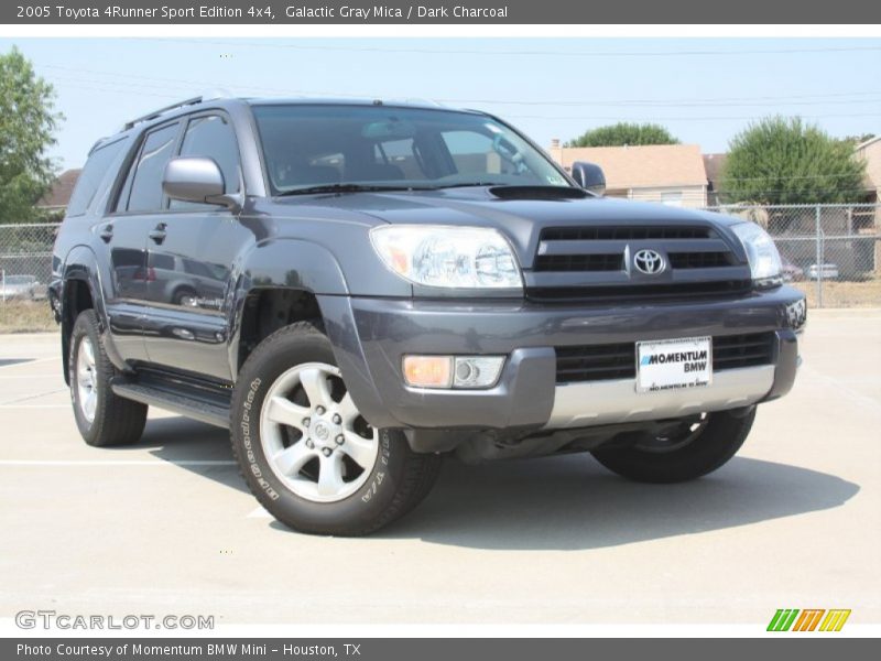 Galactic Gray Mica / Dark Charcoal 2005 Toyota 4Runner Sport Edition 4x4