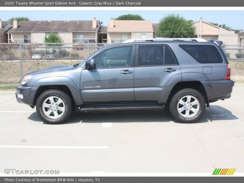 Galactic Gray Mica / Dark Charcoal 2005 Toyota 4Runner Sport Edition 4x4