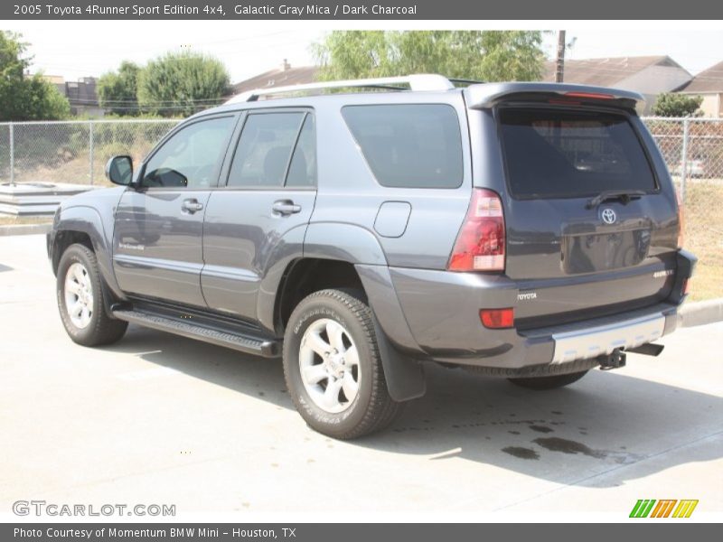 Galactic Gray Mica / Dark Charcoal 2005 Toyota 4Runner Sport Edition 4x4