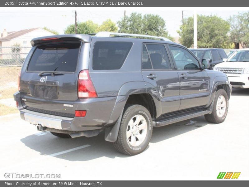 Galactic Gray Mica / Dark Charcoal 2005 Toyota 4Runner Sport Edition 4x4