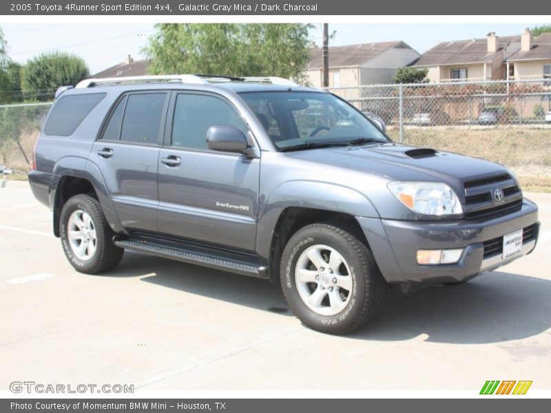 Galactic Gray Mica / Dark Charcoal 2005 Toyota 4Runner Sport Edition 4x4