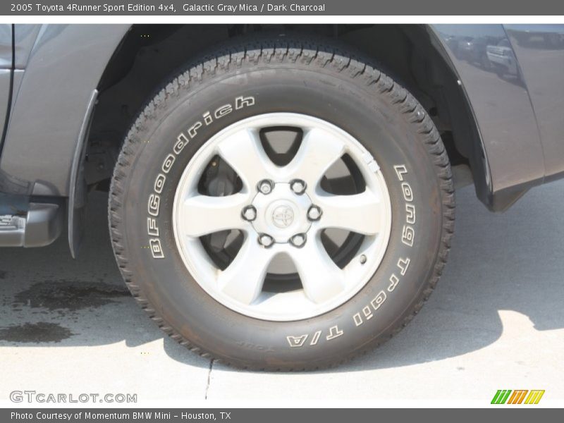 Galactic Gray Mica / Dark Charcoal 2005 Toyota 4Runner Sport Edition 4x4