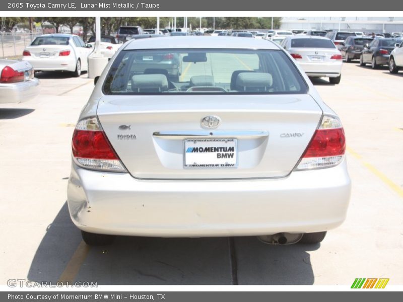 Lunar Mist Metallic / Taupe 2005 Toyota Camry LE