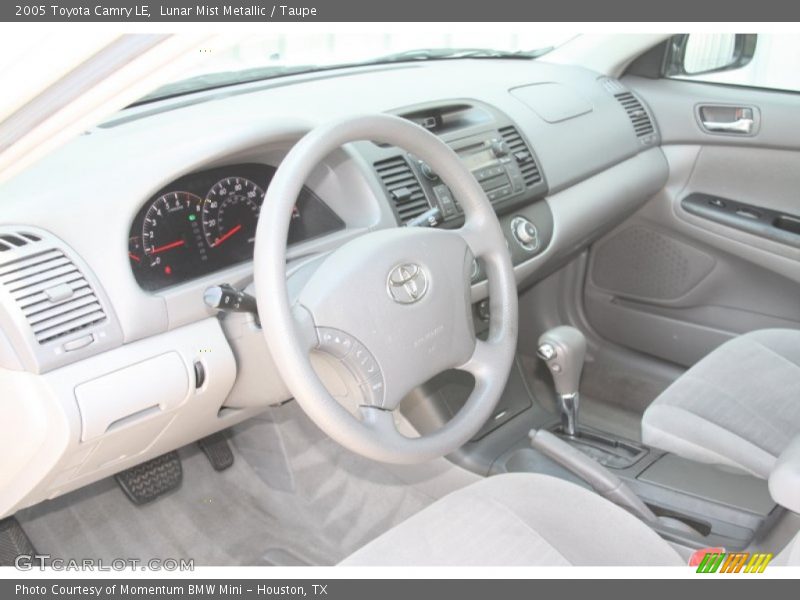Lunar Mist Metallic / Taupe 2005 Toyota Camry LE