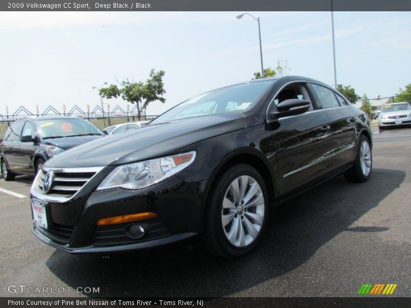 Deep Black / Black 2009 Volkswagen CC Sport