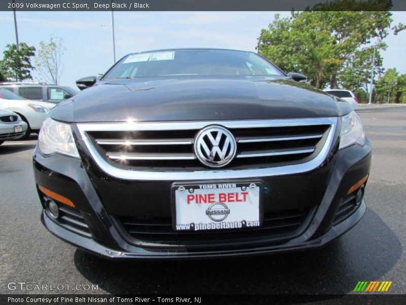 Deep Black / Black 2009 Volkswagen CC Sport