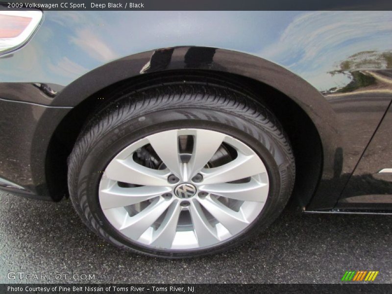 Deep Black / Black 2009 Volkswagen CC Sport