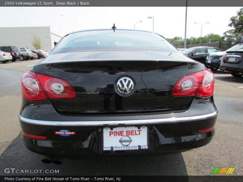Deep Black / Black 2009 Volkswagen CC Sport