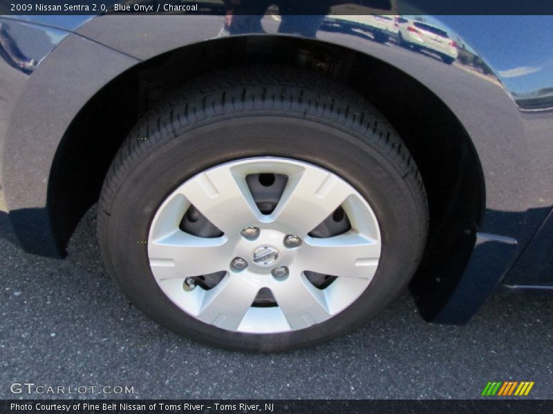 Blue Onyx / Charcoal 2009 Nissan Sentra 2.0