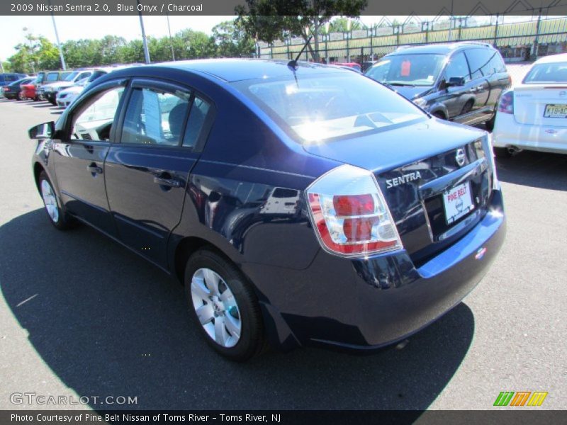 Blue Onyx / Charcoal 2009 Nissan Sentra 2.0
