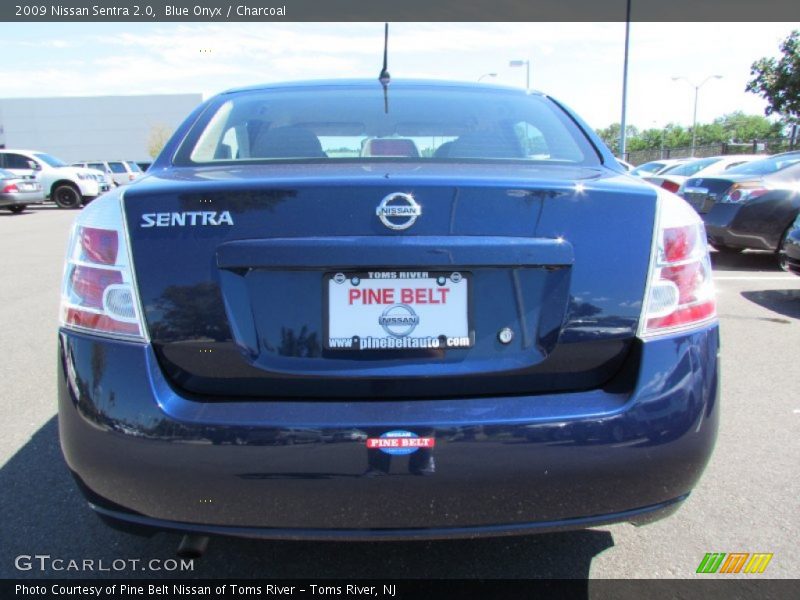 Blue Onyx / Charcoal 2009 Nissan Sentra 2.0