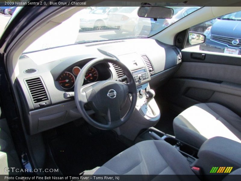 Blue Onyx / Charcoal 2009 Nissan Sentra 2.0