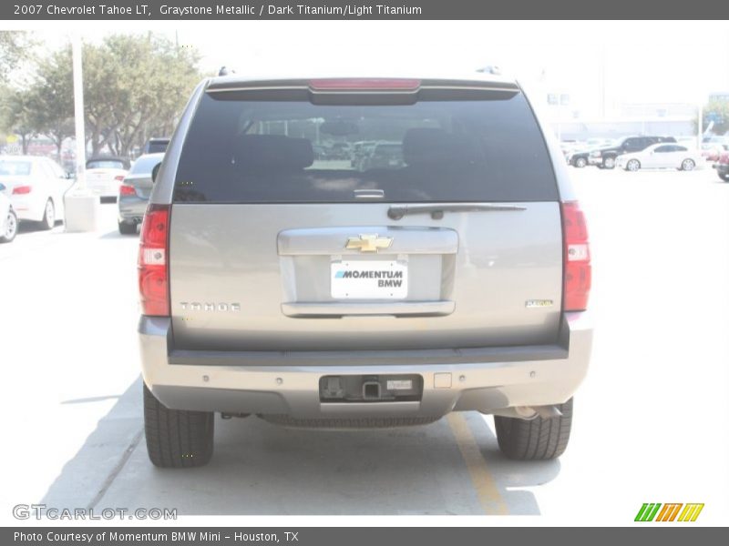 Graystone Metallic / Dark Titanium/Light Titanium 2007 Chevrolet Tahoe LT