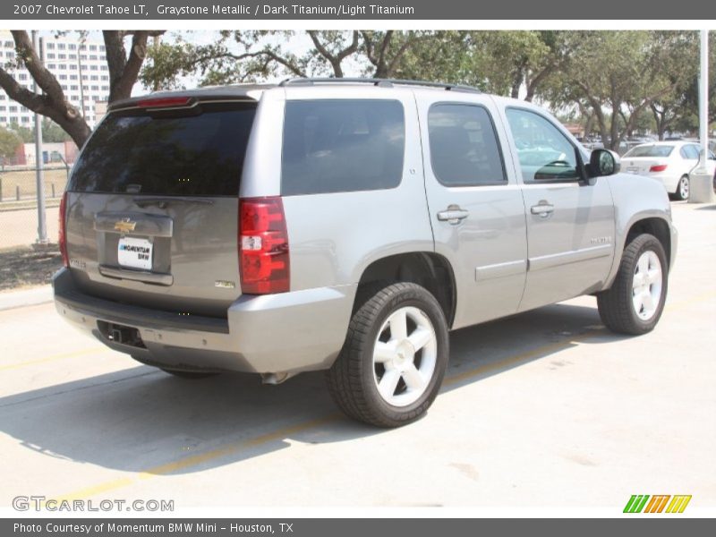 Graystone Metallic / Dark Titanium/Light Titanium 2007 Chevrolet Tahoe LT
