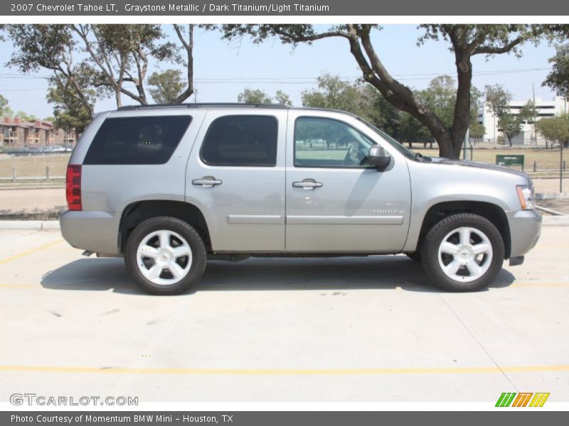 Graystone Metallic / Dark Titanium/Light Titanium 2007 Chevrolet Tahoe LT