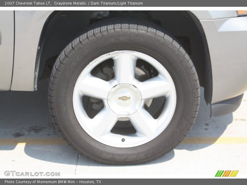 Graystone Metallic / Dark Titanium/Light Titanium 2007 Chevrolet Tahoe LT