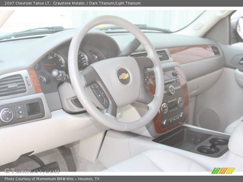 Graystone Metallic / Dark Titanium/Light Titanium 2007 Chevrolet Tahoe LT