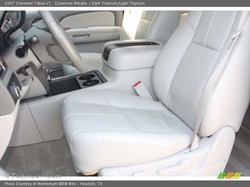 Graystone Metallic / Dark Titanium/Light Titanium 2007 Chevrolet Tahoe LT