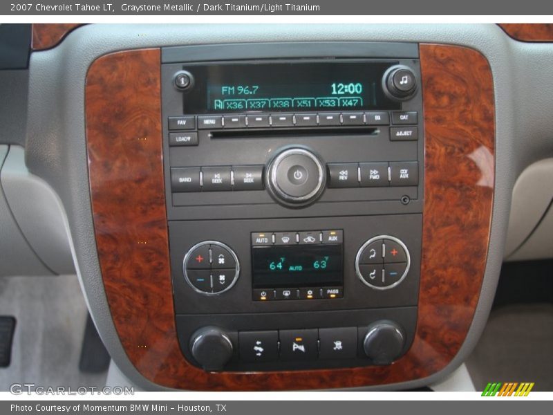 Graystone Metallic / Dark Titanium/Light Titanium 2007 Chevrolet Tahoe LT