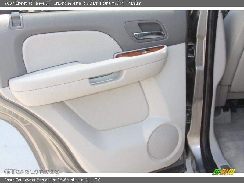 Graystone Metallic / Dark Titanium/Light Titanium 2007 Chevrolet Tahoe LT