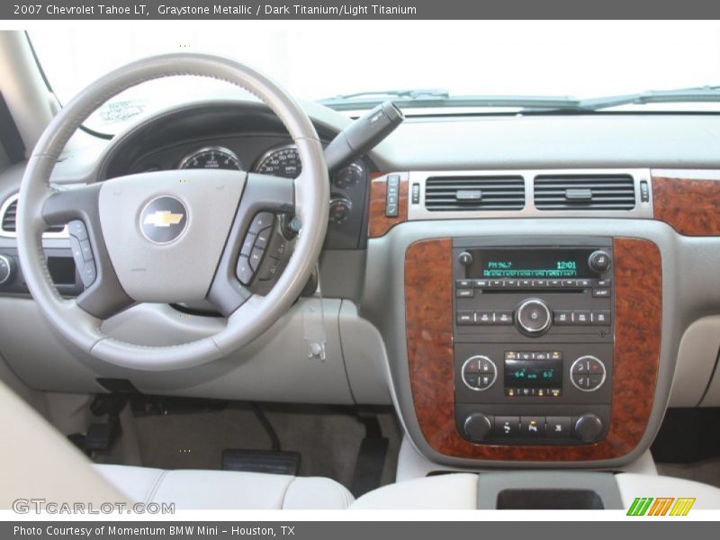 Graystone Metallic / Dark Titanium/Light Titanium 2007 Chevrolet Tahoe LT
