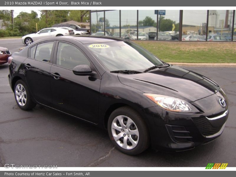 Black Mica / Black 2010 Mazda MAZDA3 i Sport 4 Door