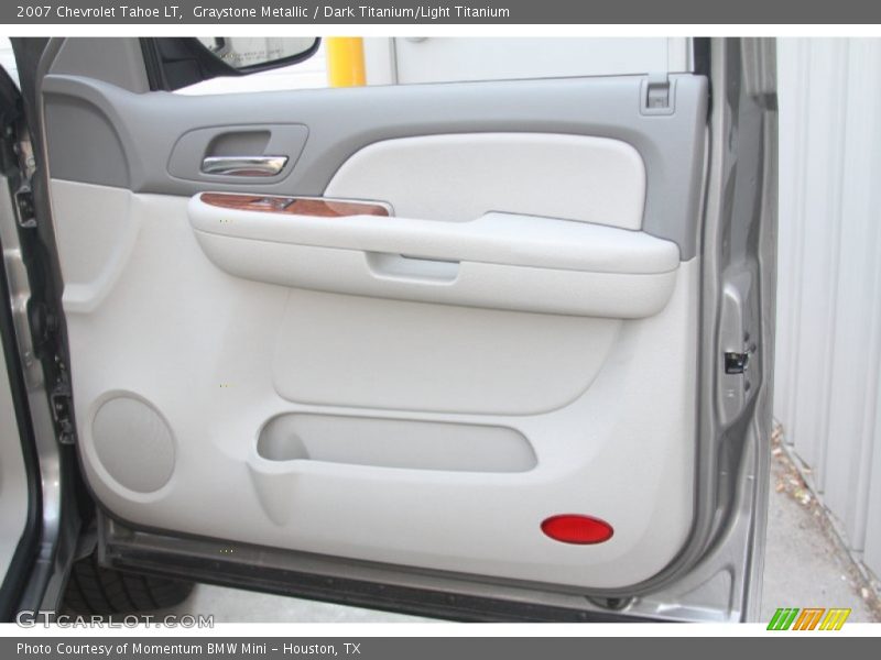 Graystone Metallic / Dark Titanium/Light Titanium 2007 Chevrolet Tahoe LT