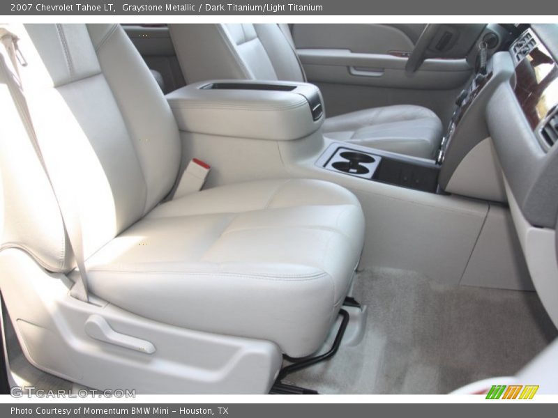 Graystone Metallic / Dark Titanium/Light Titanium 2007 Chevrolet Tahoe LT