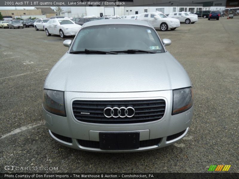 Lake Silver Metallic / Ebony Black 2001 Audi TT 1.8T quattro Coupe