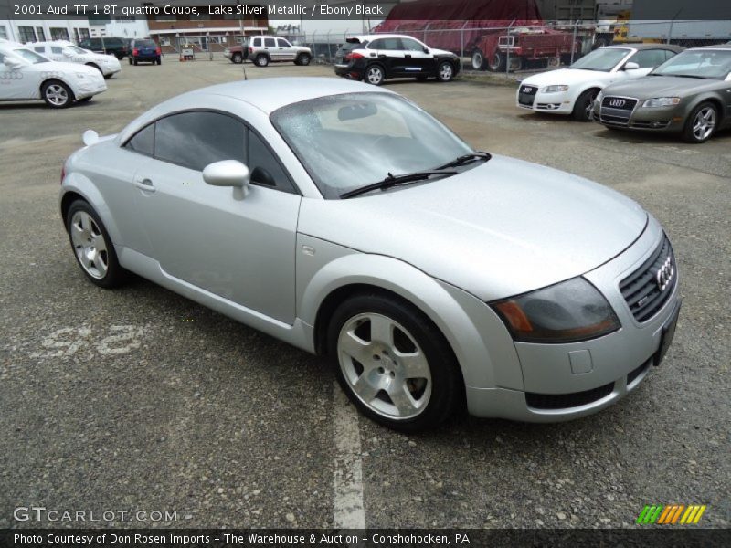 Lake Silver Metallic / Ebony Black 2001 Audi TT 1.8T quattro Coupe