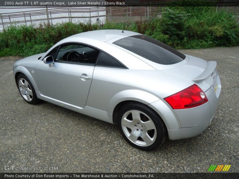 Lake Silver Metallic / Ebony Black 2001 Audi TT 1.8T quattro Coupe