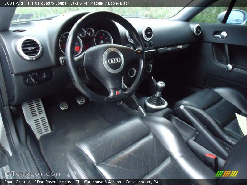 Ebony Black Interior - 2001 TT 1.8T quattro Coupe 