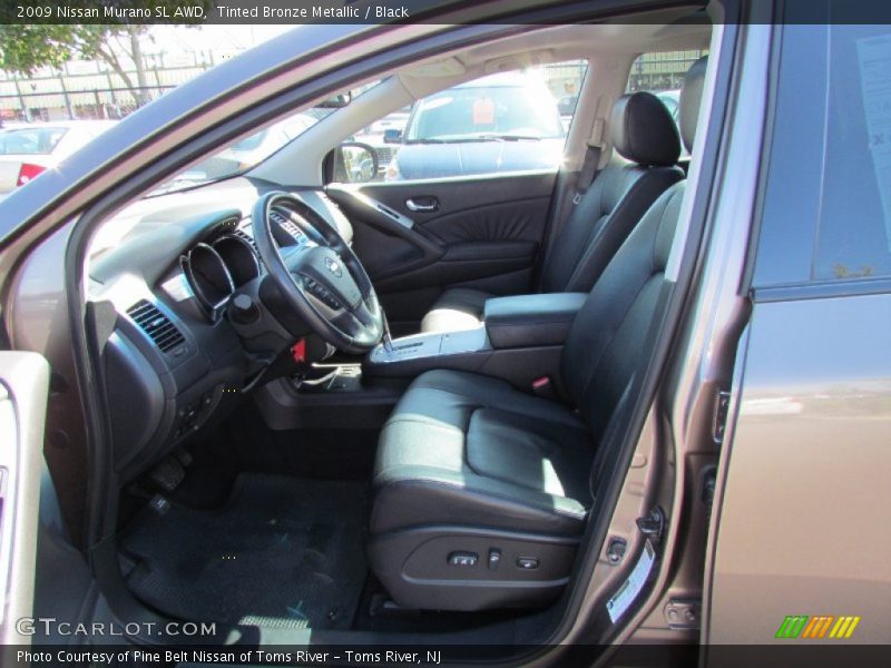 Tinted Bronze Metallic / Black 2009 Nissan Murano SL AWD