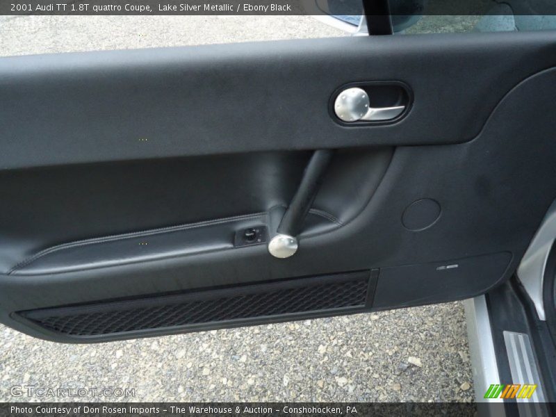 Lake Silver Metallic / Ebony Black 2001 Audi TT 1.8T quattro Coupe