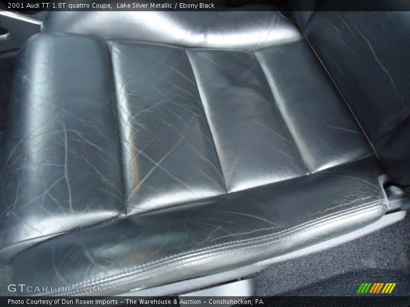 Lake Silver Metallic / Ebony Black 2001 Audi TT 1.8T quattro Coupe