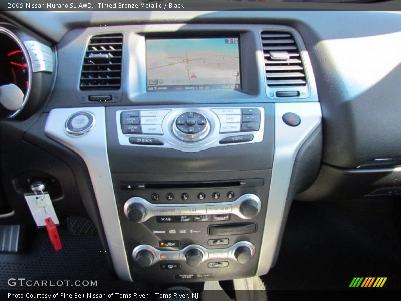 Tinted Bronze Metallic / Black 2009 Nissan Murano SL AWD