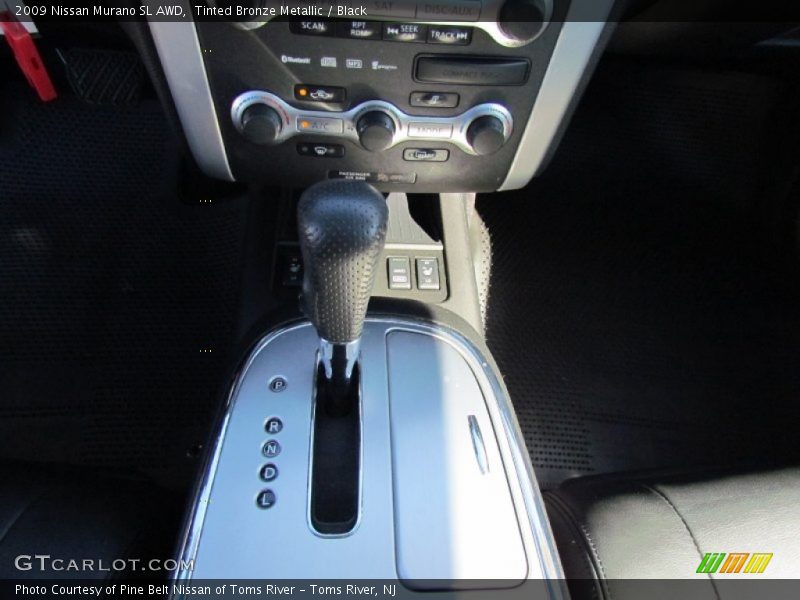 Tinted Bronze Metallic / Black 2009 Nissan Murano SL AWD
