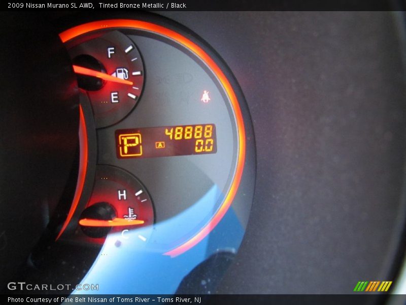 Tinted Bronze Metallic / Black 2009 Nissan Murano SL AWD