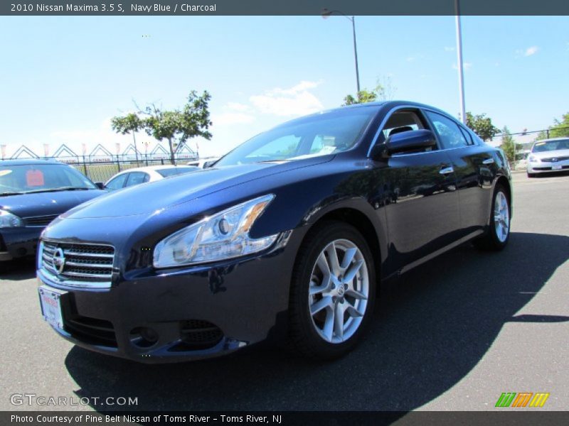 Navy Blue / Charcoal 2010 Nissan Maxima 3.5 S