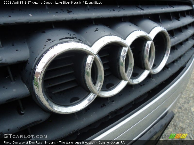 Lake Silver Metallic / Ebony Black 2001 Audi TT 1.8T quattro Coupe