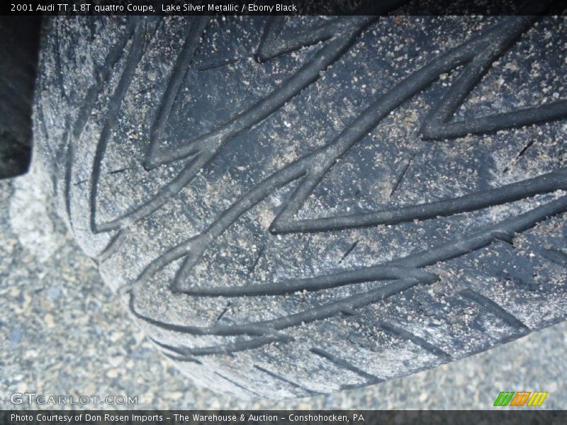 Lake Silver Metallic / Ebony Black 2001 Audi TT 1.8T quattro Coupe