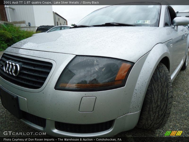 Lake Silver Metallic / Ebony Black 2001 Audi TT 1.8T quattro Coupe
