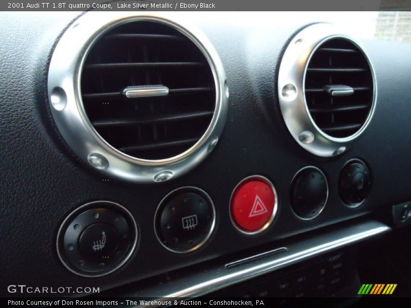 Controls of 2001 TT 1.8T quattro Coupe