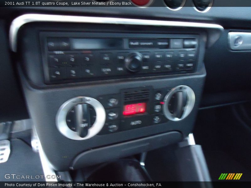 Lake Silver Metallic / Ebony Black 2001 Audi TT 1.8T quattro Coupe